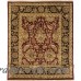 ECARPETGALLERY One-of-a-Kind Sultanabad Hand-Knotted Dark Red Area Rug ECR2301